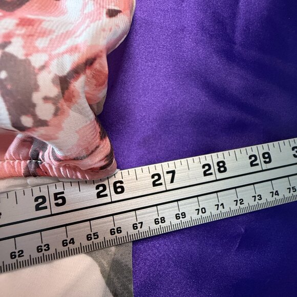 πRobbie Bee Flattering Floral Sleeveless Elastic Waistline Chiffon Maxi Dress - Picture 13 of 16